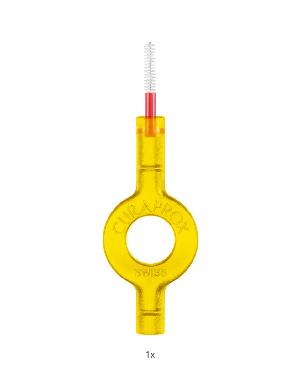 Orange Travel Toothbrush Set